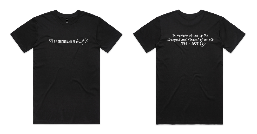 Be Strong & Be Kind (Cursive design)