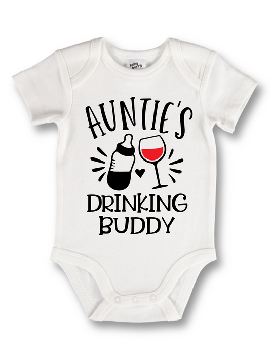 Auntie's drinking buddy onesie