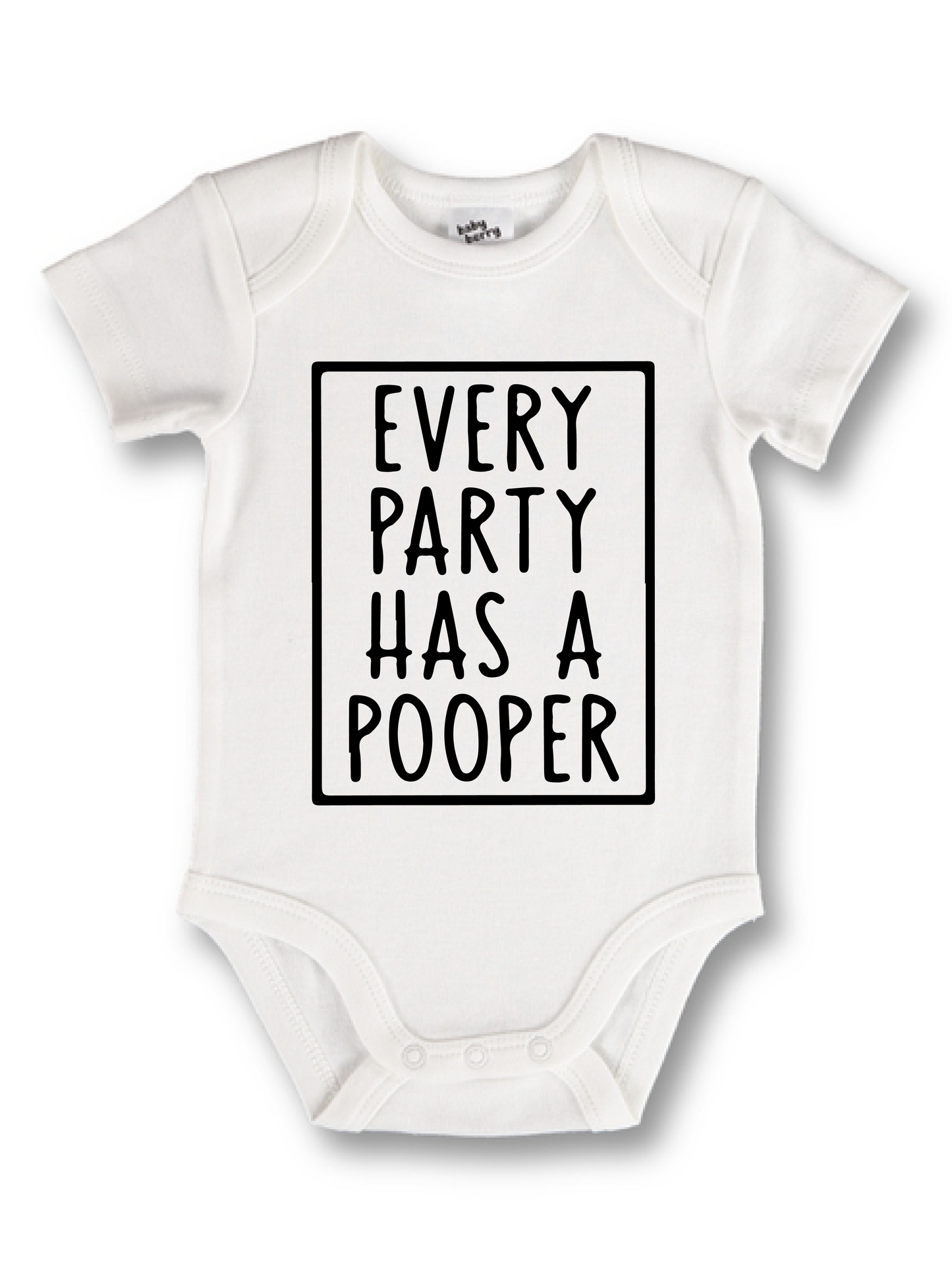 Party pooper onesie