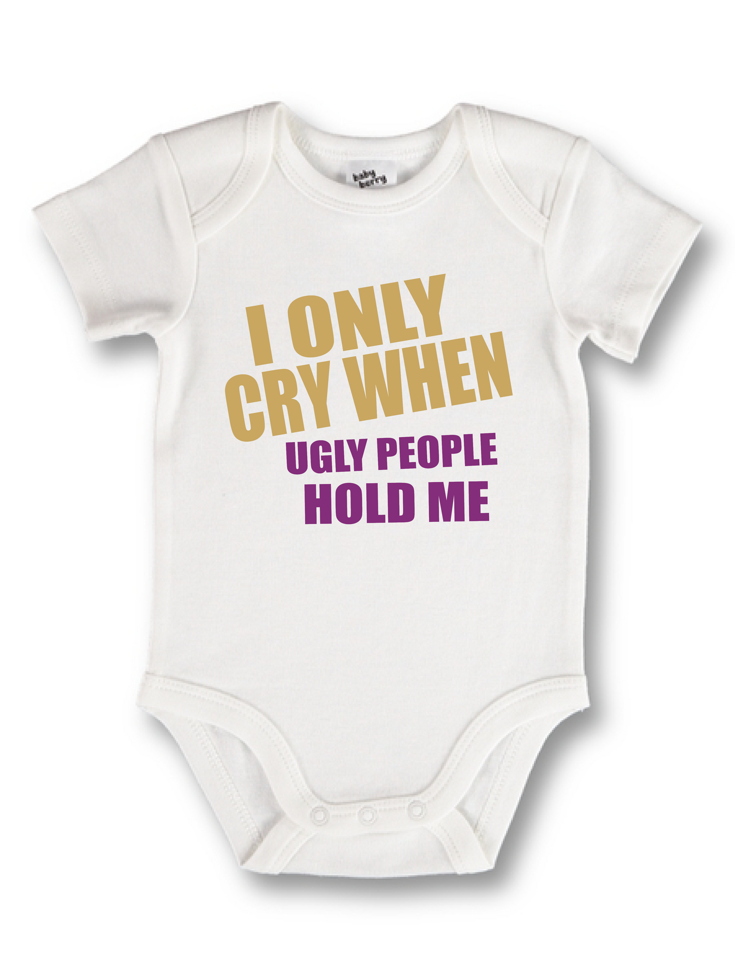 I only cry onesie
